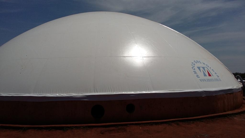 SetoutsLimited's tweet image. Installation of gas membrane