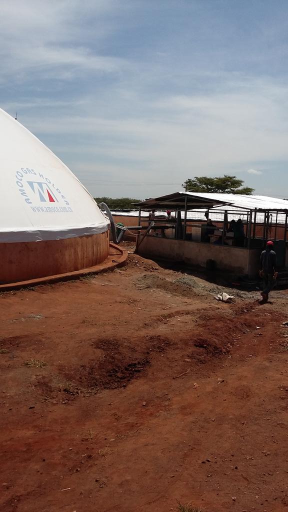 SetoutsLimited's tweet image. Installation of gas membrane