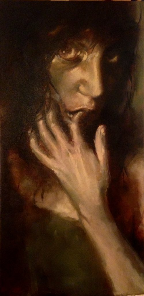 RushfeldtART's tweet photo. In progress new piece... 24x12 https://t.co/TdkDKOBI1f