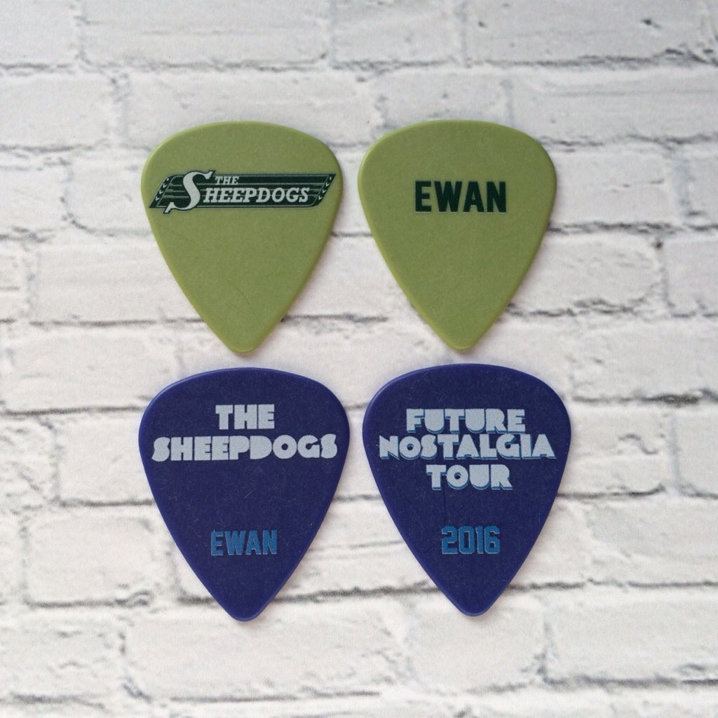 egopicksllc's tweet photo. Honored to have recently done some custom picks for #saskatchewan greats - @thesheepdogs #jimmybowskill #ewancurrie https://t.co/yq2XO61o5u