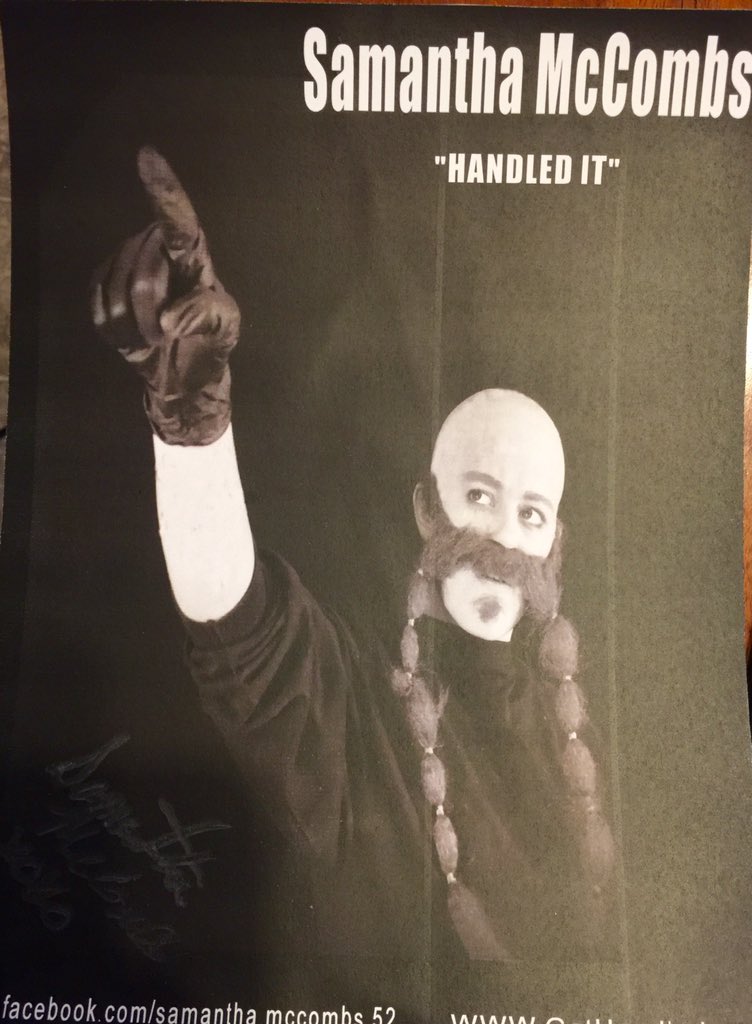 RefMikeBeltran's tweet image. High School Senior Samantha McCombs from Indiana made this for me. Hilarious and had to share. Awesome young lady.