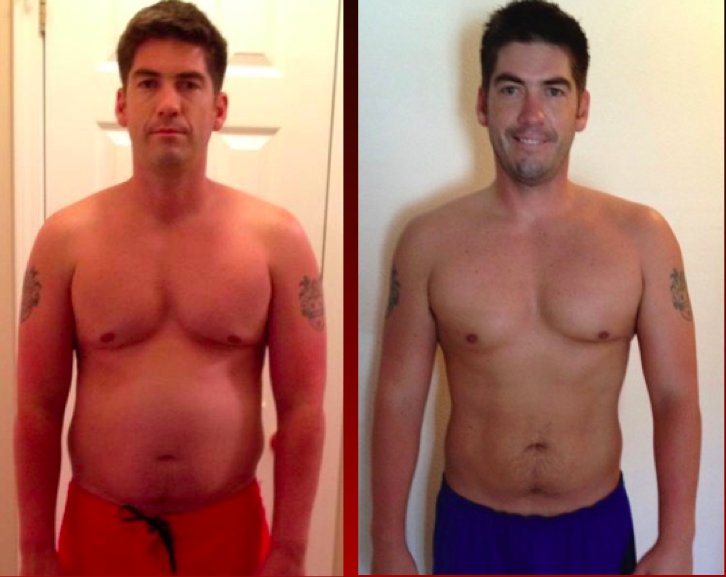 #TransformationTuesday - Clinton B. lost 19.5 lbs., and 9.5 inches in 60 days with Insanity Max:30!