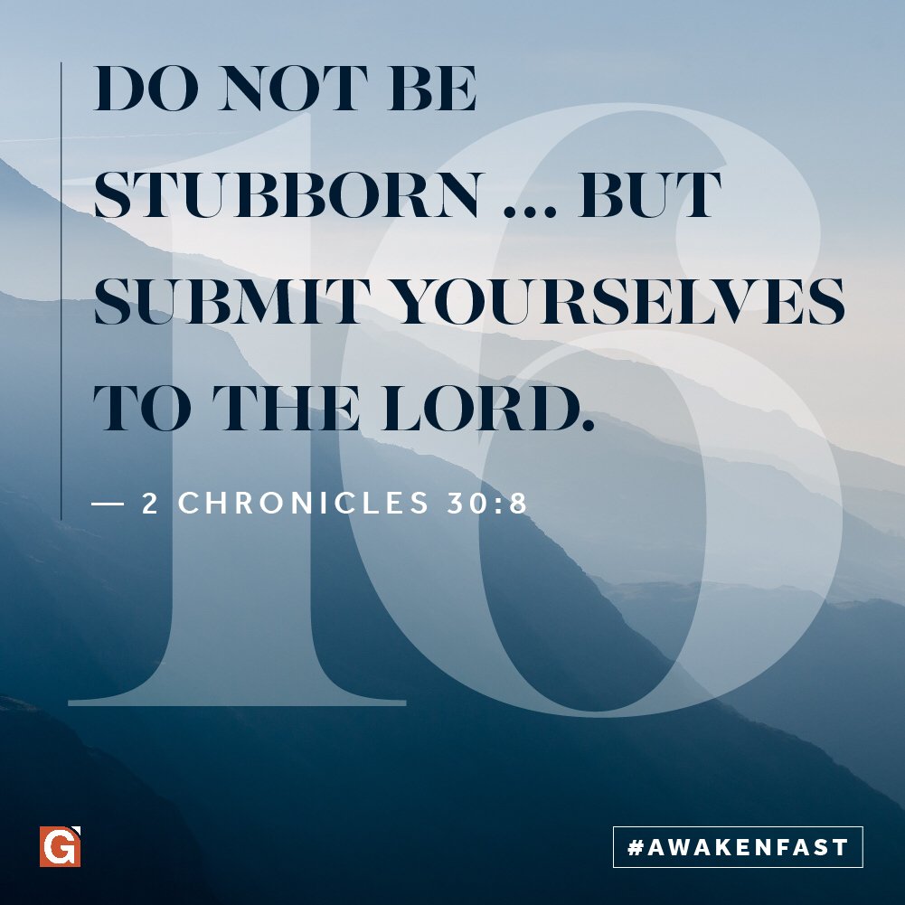 Day 16: Submit
#awakenfast