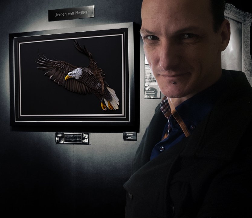 JvnFineArt's tweet photo. "Aquila" - Bald Eagle.

3d paper art.
33" x 23,3"
triple mounted.

For sale - 475GBP unframed - 575GBP framed. https://t.co/PxPO17gA0n
