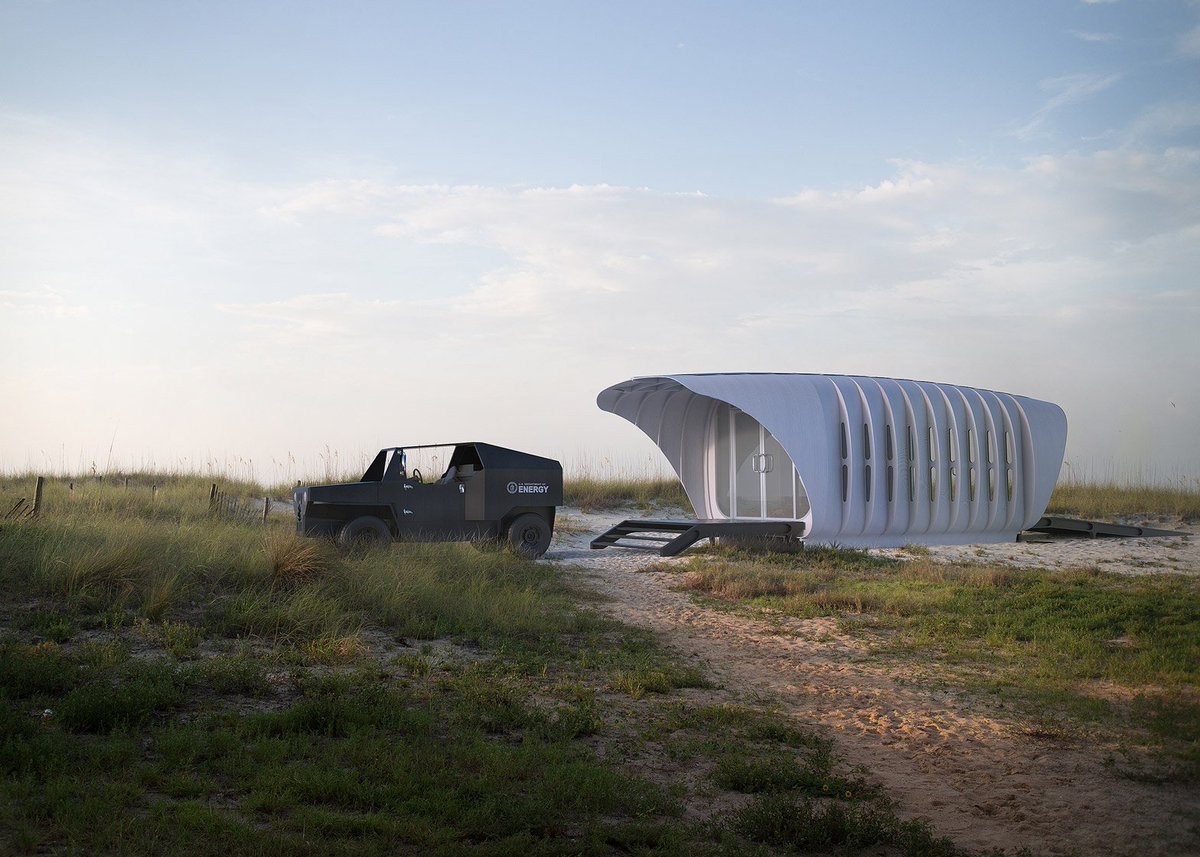 BuzzBuzzEva's tweet photo. #3DPolymer structure by @SOM_Design &amp; @ORNL!  Via @Dezeen https://t.co/jhTgZWUS48 #OffTheGrid #EcoArchitecture https://t.co/JUuRAdZvTh