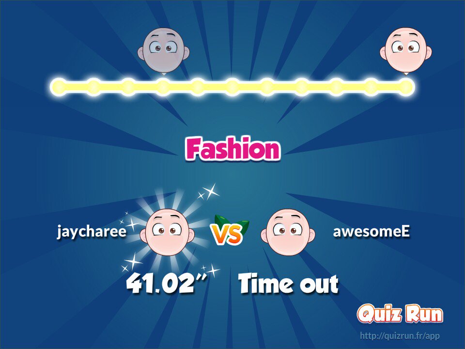 LevelsTo_Dis's tweet image. I defeated awesomeE in Quiz Run. My username is jaycharee quizrun.fr/rnS