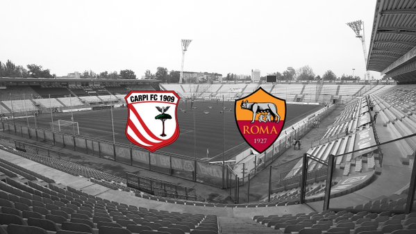 Come vedere CARPI-ROMA Streaming Rojadirecta oggi Diretta Serie A