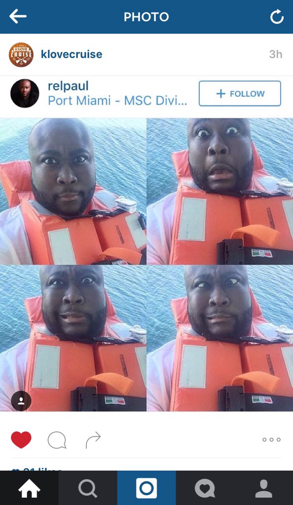 weareworldhope's tweet image. We think @KLOVERadio is thrilled to have @RelPaul on board this year! 😂#klovecruise2016 🛳