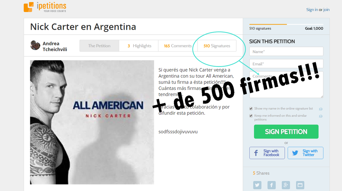 Nick_Arg2016's tweet photo. https://t.co/KAeF7D3yqM @Nick_Arg2016 in Argentina https://t.co/QAjkrJEMTx