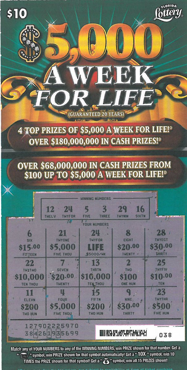 fl lotto scratch off