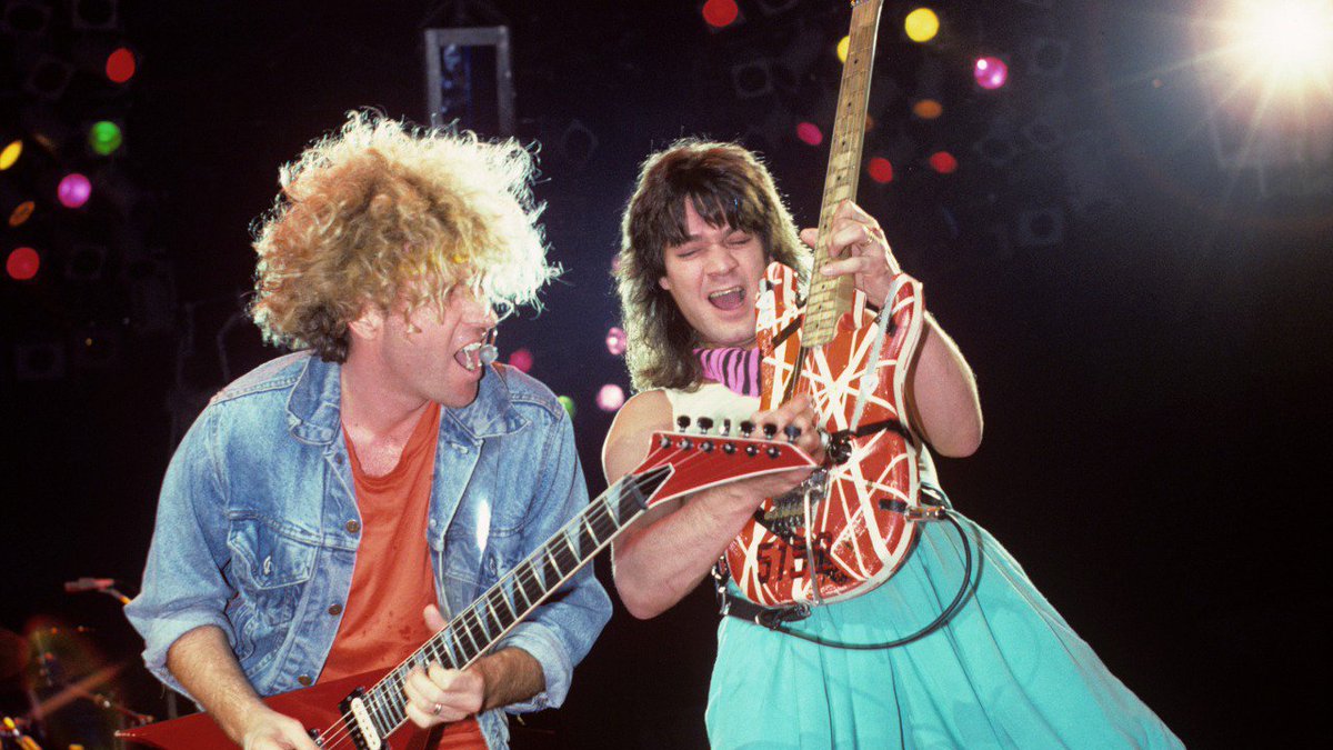 Eddie Van Halen auf Twitter: ".@sammyhagar Thanks Sammy. Hope you're well too."