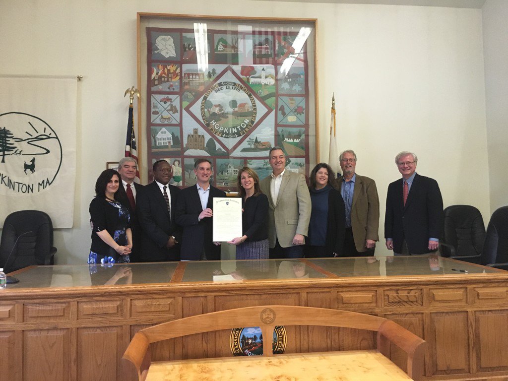 KarynPolito's tweet photo. Great day in #BlackstoneValley signing #communitycompacts 115-117. Preparing communities for success. https://t.co/zkfbQafd9S