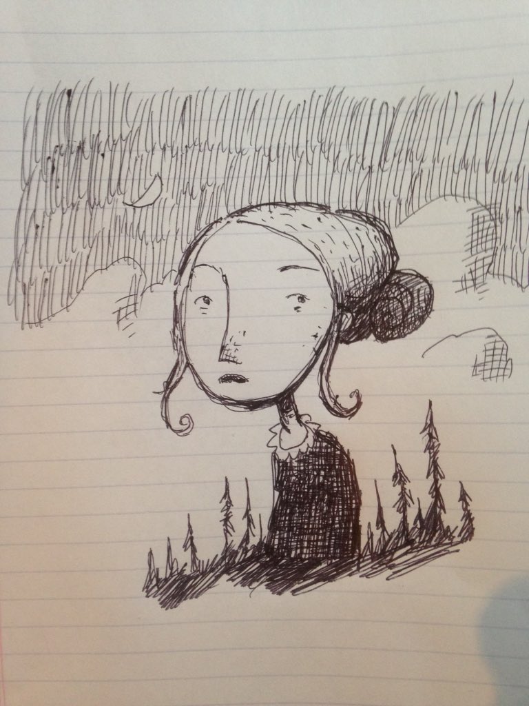 Inkybat's tweet photo. Phone doodle. https://t.co/tvTCz3SaOS