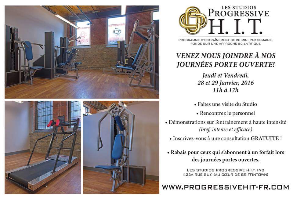 ProgressiveHIT's tweet image. Venez nous joindre: journées PORTES OUVERTES Jeudi et Vendredi, 28 et 29 janvier, 11h-17h » 422A rue Guy #Montreal