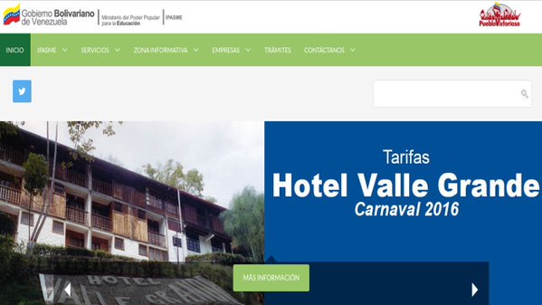 Afiliados: Conoce las Tarifas del Hotel Valle Grande para este Carnaval 2016 aquí bit.ly/1PuhGKn