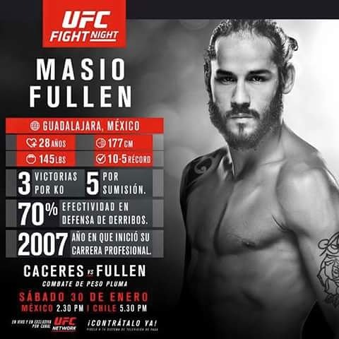 JCazales's tweet photo. Todos somos #Malilla #LaMalillaNoPara #TeamFullen #UFCNewJersey @MasioFullenMMA https://t.co/vq4zExymPr