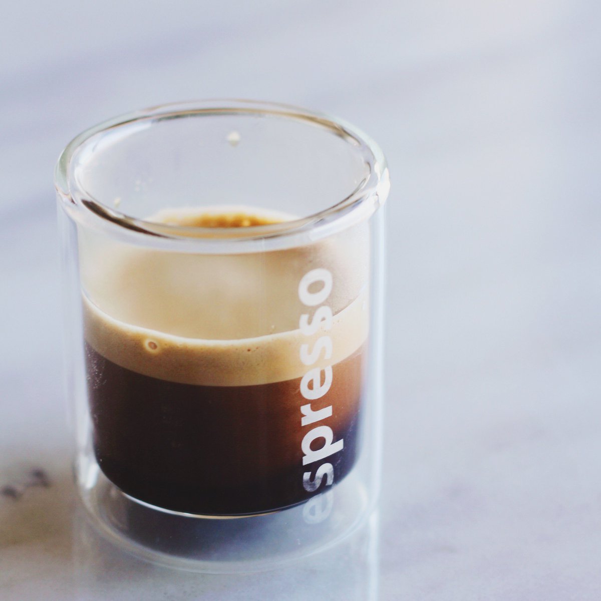 TFW there's a perfect layer of crema in your espresso shot.