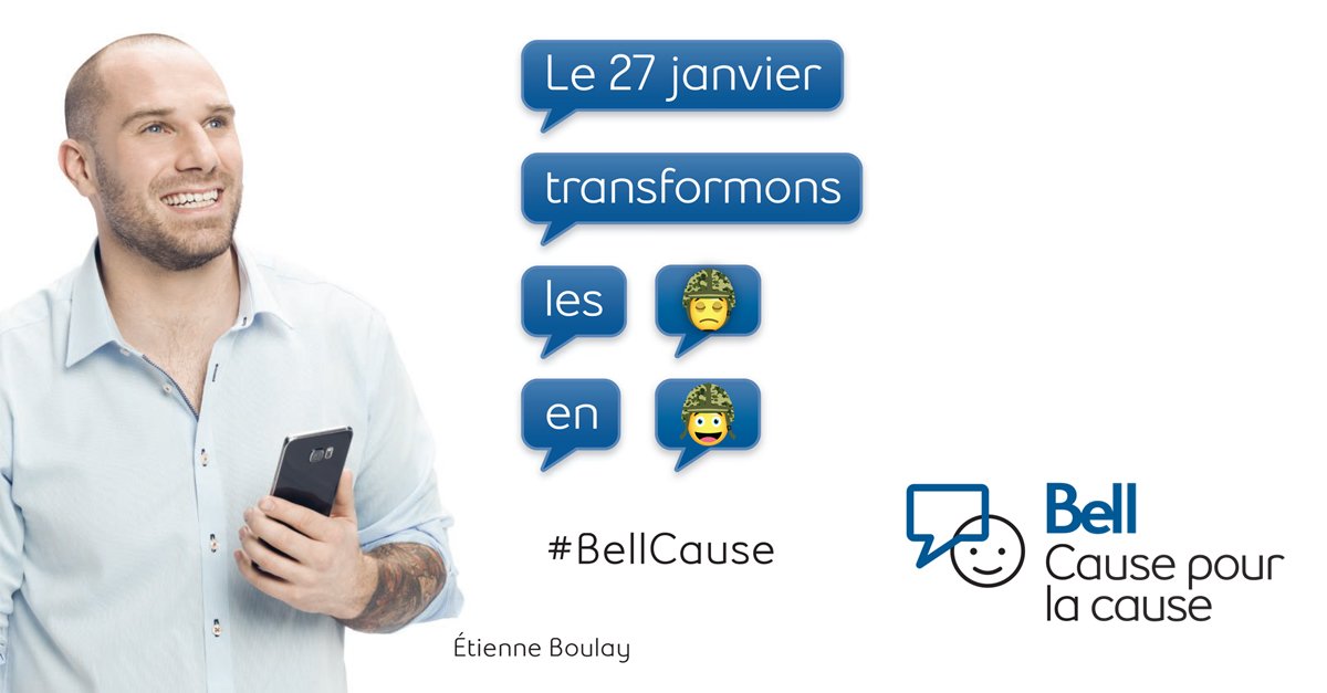 ForcesCanada's tweet photo. Les Forces armées canadiennes participent à la Journée #BellCause pour la cause. https://t.co/5blKRevZTv #FACCause https://t.co/fzOFoRfAir