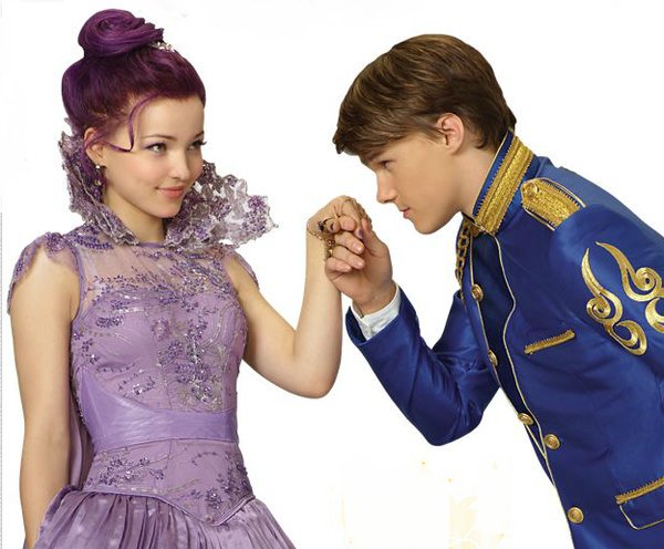disney descendants on twitter mal and ben are a perfect couple