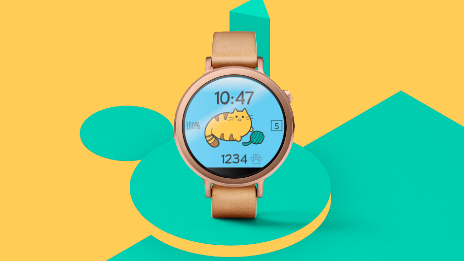 wear os step counter
