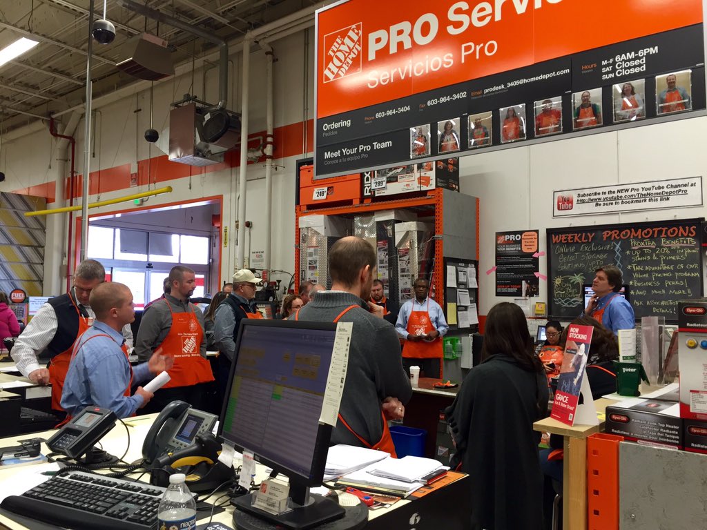 bluzygrl's tweet photo. Great #Pro Walk @3405HomeDepot #GrowingThePro @JCHomeDepot https://t.co/HGGikjtr7h