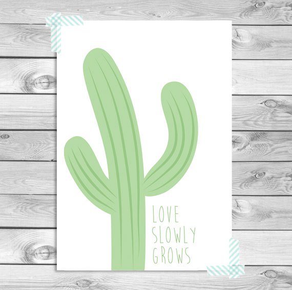 DesignClaud's tweet image. A4 Cactus Green – Quote Print designclaud.com/product/a4-cac…