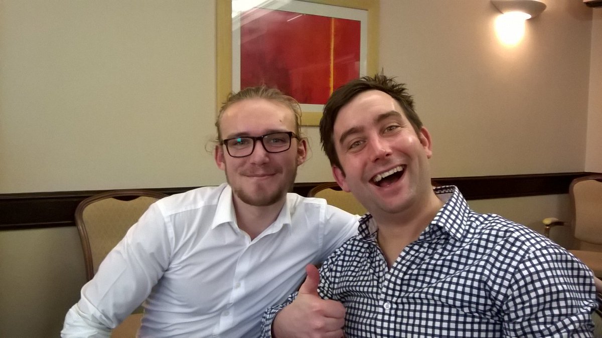 The jolly, happy <a href="/Pro_Design_Co/">Productive Design</a> boys at <a href="/BizClubPboro/">TheBusinessClubPboro</a> being social after some big achievements