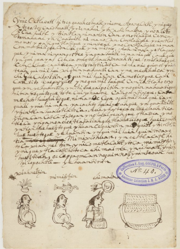 FMAPFREHistoria's tweet photo. Códice de la historia mexicana desde 1221 hasta 1594 https://t.co/HBEyb5L3zc en @WDLorg vía @GallicaBnF https://t.co/K3xHwEi6sQ