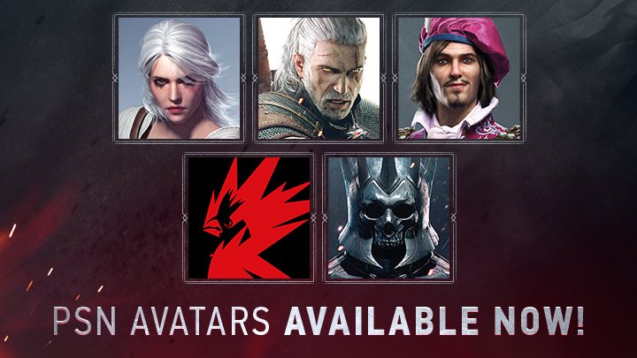 The Witcher on Twitter: "PS4 users can now download these awesome avatars! Get them for free here https://t.co/WnOY0jyRx1" / Twitter