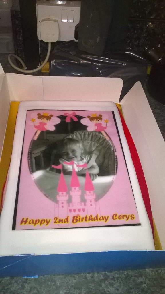 3shellz's tweet image. My baby girl birthday cake ❤