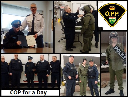 OPP_NER's tweet photo. Making a dream come true for a 14 year old of #Lavigne who's fighting the battle of cancer!
#OPP for a day! https://t.co/panmd8hQy1