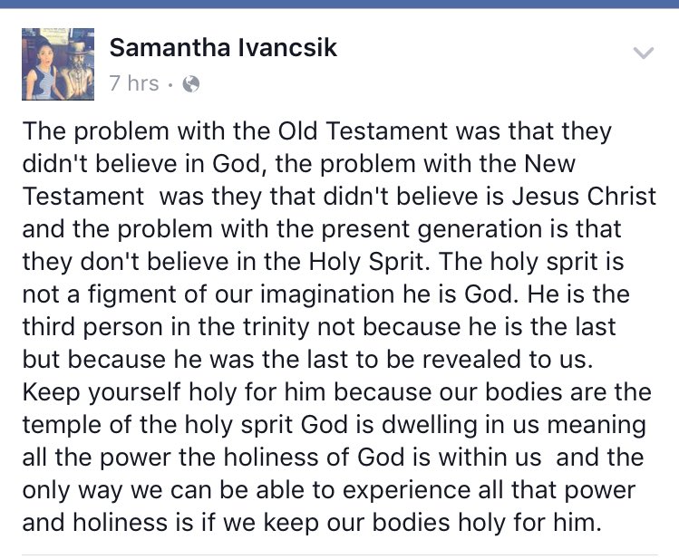 SamIvancsik's tweet photo. Spread the word #winsoulsforJesus https://t.co/UQ5boVFaF3