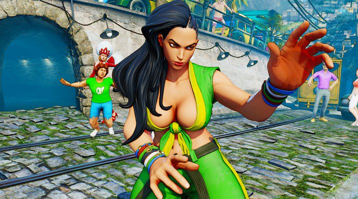MissGofio's tweet image. Las skins de Laura en Street Fighter V 😍