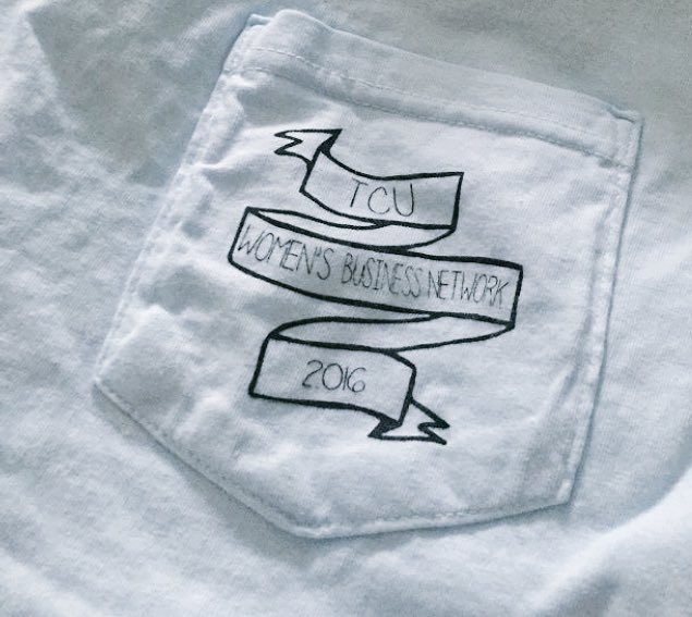TCU_SSETLAK's tweet image. Women&apos;s business network shirts that I helped design are in!