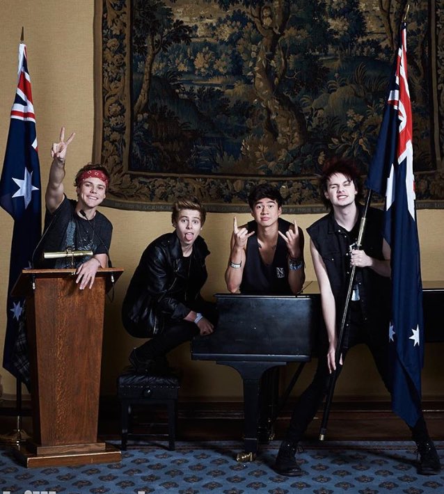 Ashton5SOS's tweet photo. AUSTRALIA DAY X https://t.co/Ekajd4z2ND