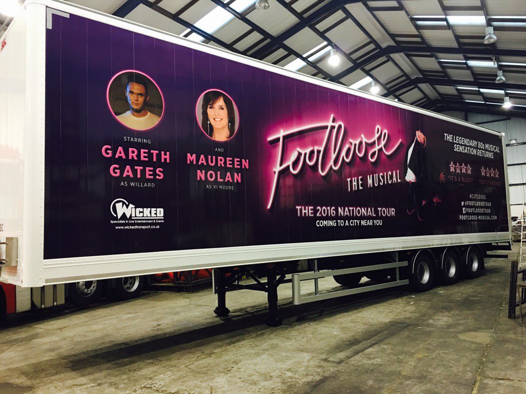 thewickedteam's tweet photo. Thanks @SDCtrailers for our blank canvas for @thewickedteam @FootlooseTour - 3 more trailers on the way in March https://t.co/xnWDVKlY9M