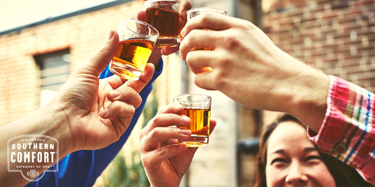 southerncomfort's tweet photo. Friends + #ShottaSoCo = <3 https://t.co/C3WANIOMVQ