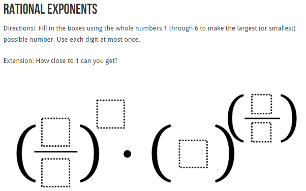 A new #DOK3 problem on rational exponents from @HRSBMathematics openmiddle.com/rational-expon… #N-RN.1
