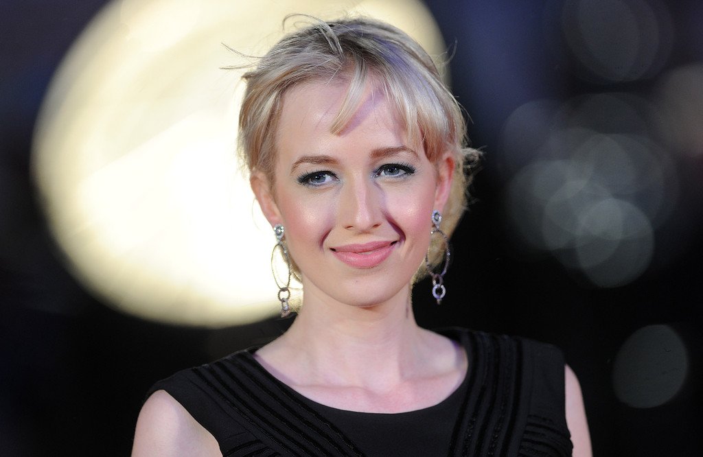 stunning <a href="/HolliDee/">Holli Dempsey</a> at tonight's #DadsArmy premiere #London