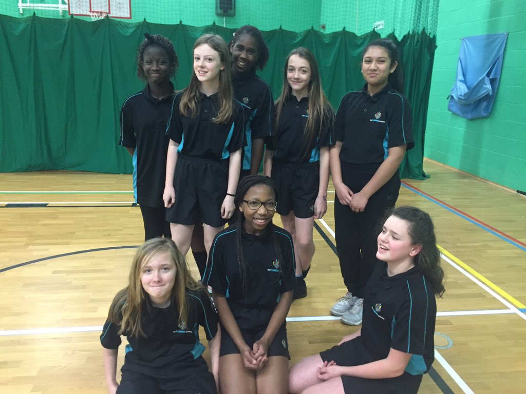 TSLA_PE's tweet image. The year 7/8, 9 and 10 girls dodgeball teams at tonight's North Lincolnshire schools event @The_Pods