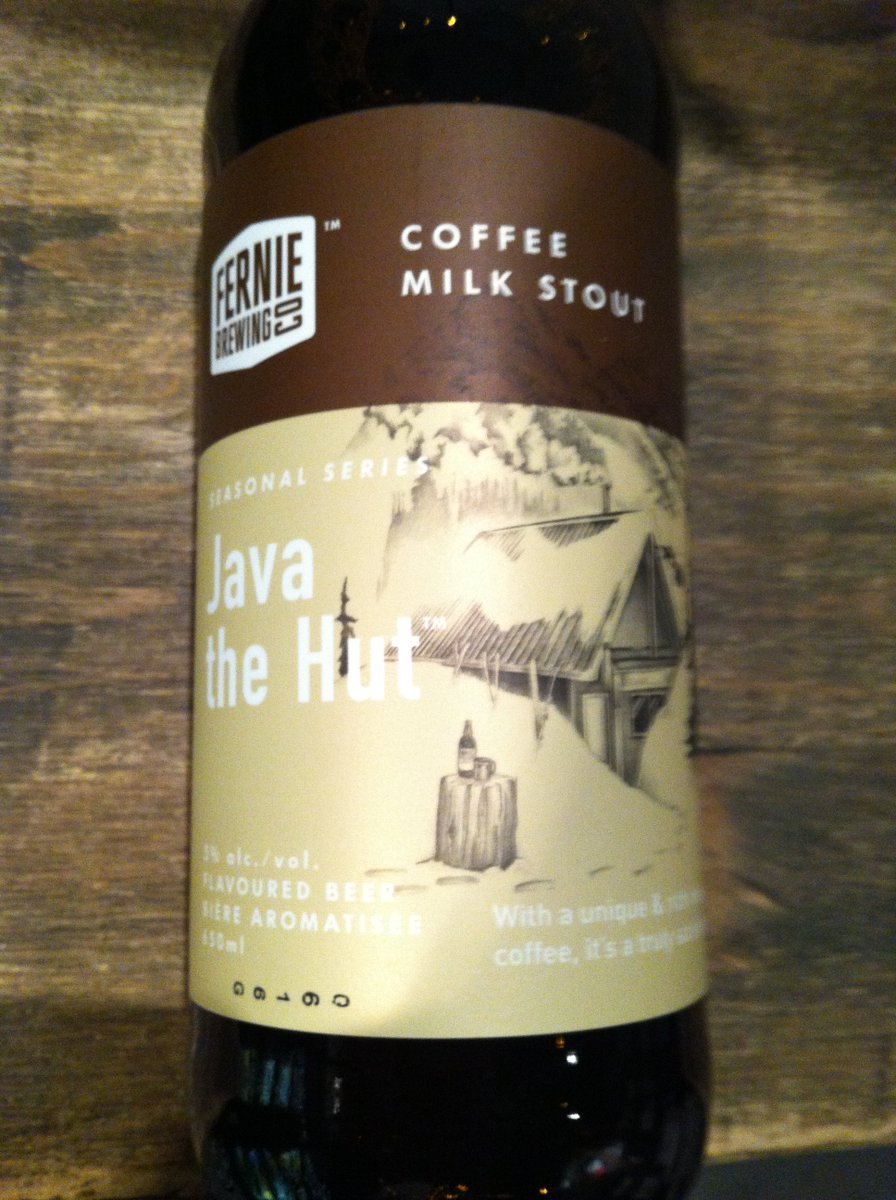 KitsilanoLiquor's tweet image. Looking for something to make your week tasty? Treat yourself to @FernieBrewingCo&apos;s #JavaTheHut #Stout! #CraftBeer