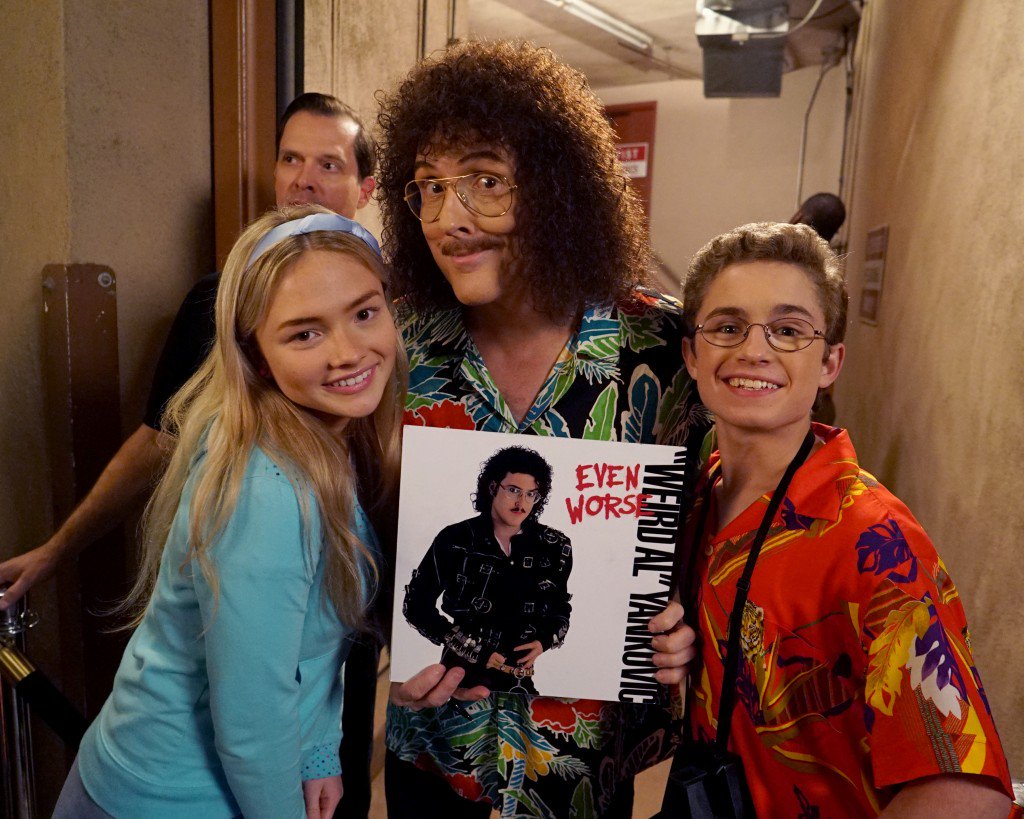 alyankovic's tweet image. Time travel is real! On Feb. 17 I’ll be appearing on The Goldbergs (ABC) as the ‘80s version of myself.