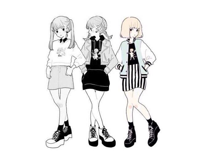 いろんな画像投稿 Sur Twitter ３人のペア画 可愛いねっ ノ ペア画 T Co 9utjvfottf Twitter