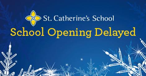StCatherinesRVA's tweet photo. On Wednesday, Jan. 27: US classes begin at 9. Only seniors are permitted to drive. MS and LS classes begin at 10. https://t.co/ovsXYceCCG