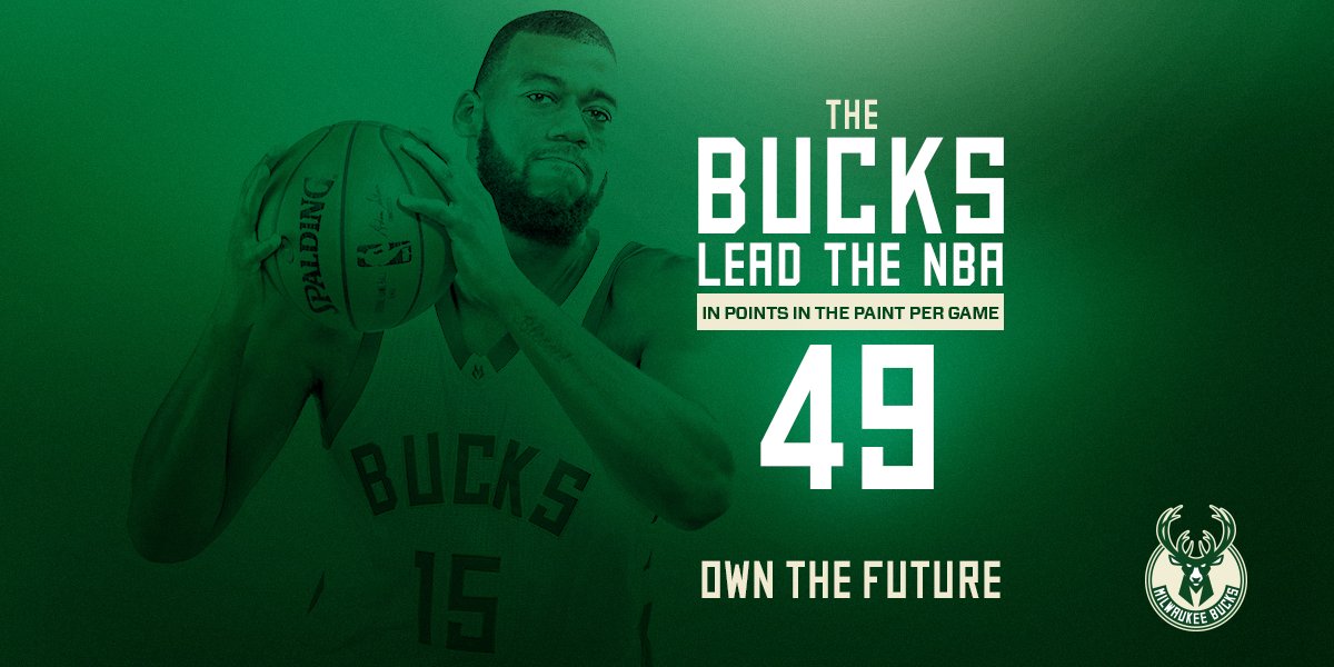 Bucks's tweet image. Dominate The Block. #OwnTheFuture