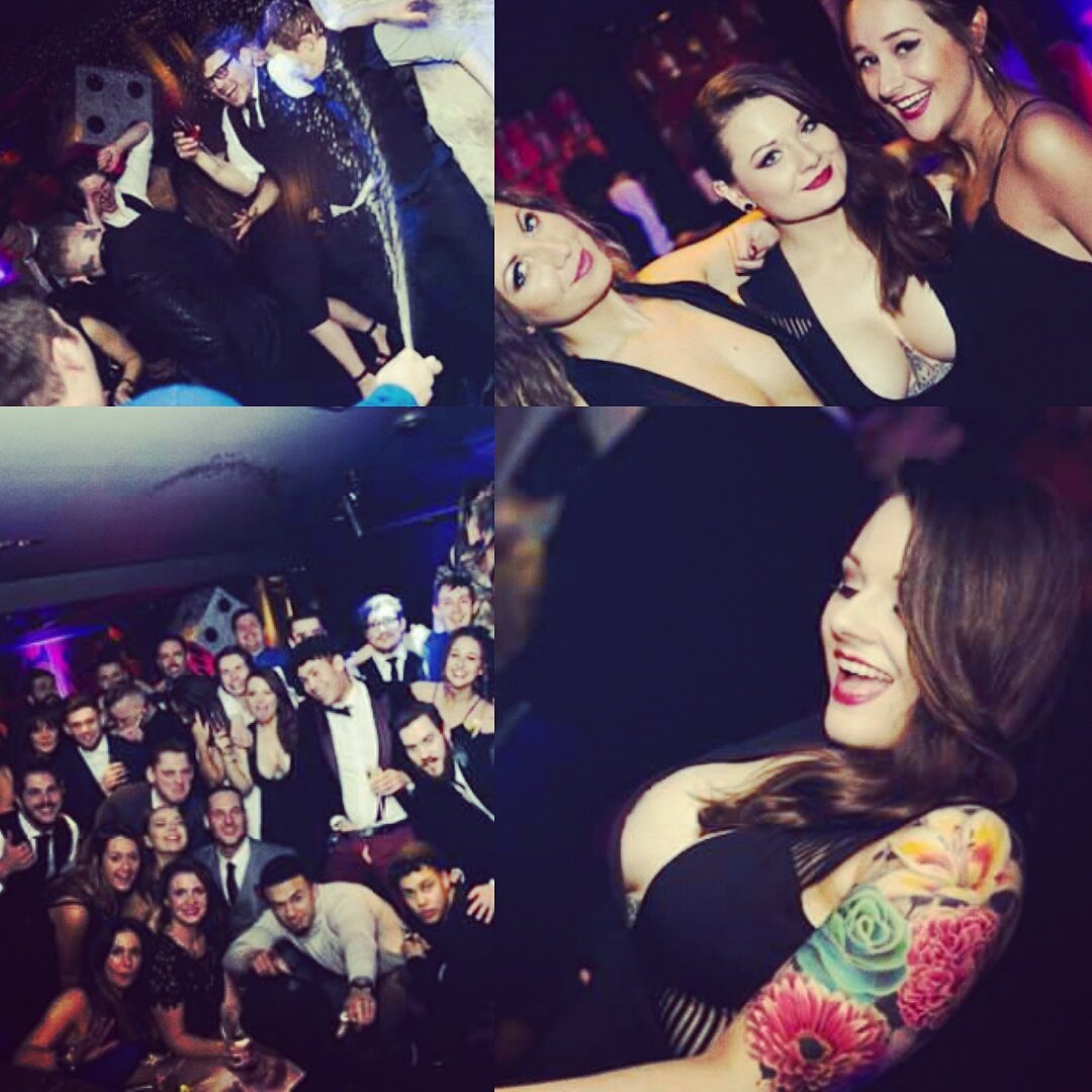 _greenflamingo's tweet photo. What was your Sunday night like? This was mine ;) #elixirmcr #party #friends #belatedchristmasparty https://t.co/bpdxZ9EvJs