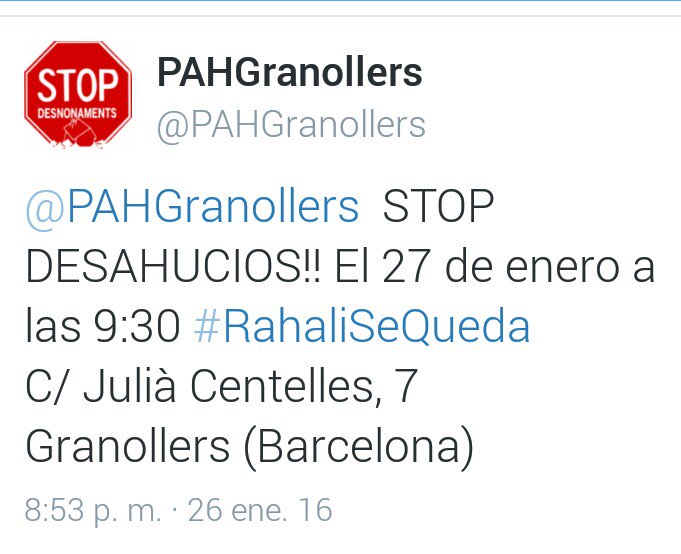 PAH Valencia tweet media