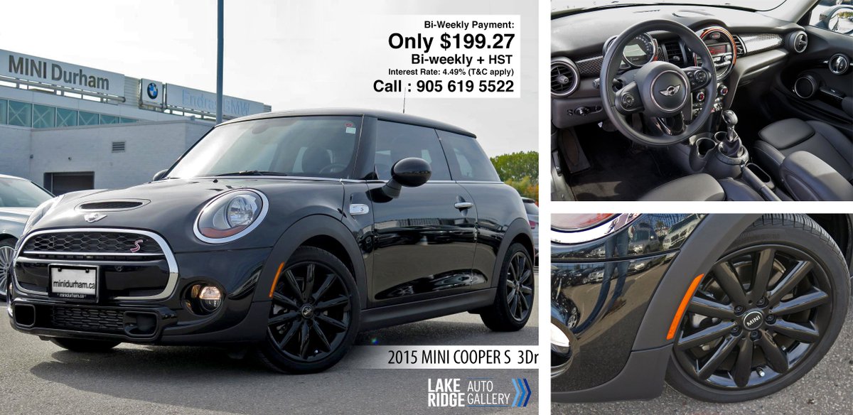 MINIDurham's tweet photo. #MINIDURHAM's #Weeklyspecial!
#AMAZINGDEAL ON A 2015 #MINI #Cooper S
#Endrasbmw #MINIoffer #deal #offer https://t.co/PbaaxUG6cw