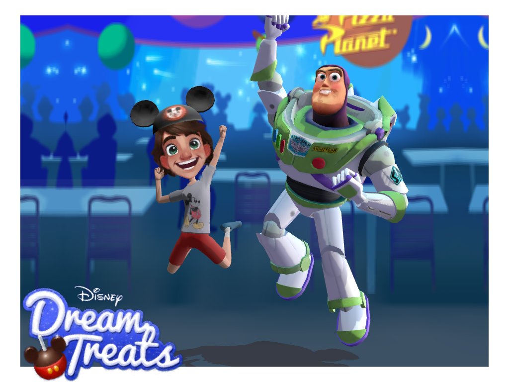 monkeymorganc's tweet image. I just mastered Buzz Lightyear's Pizza Planet Restaurant! Come join me! #DisneyDreamTreats bit.ly/1dg6yG1