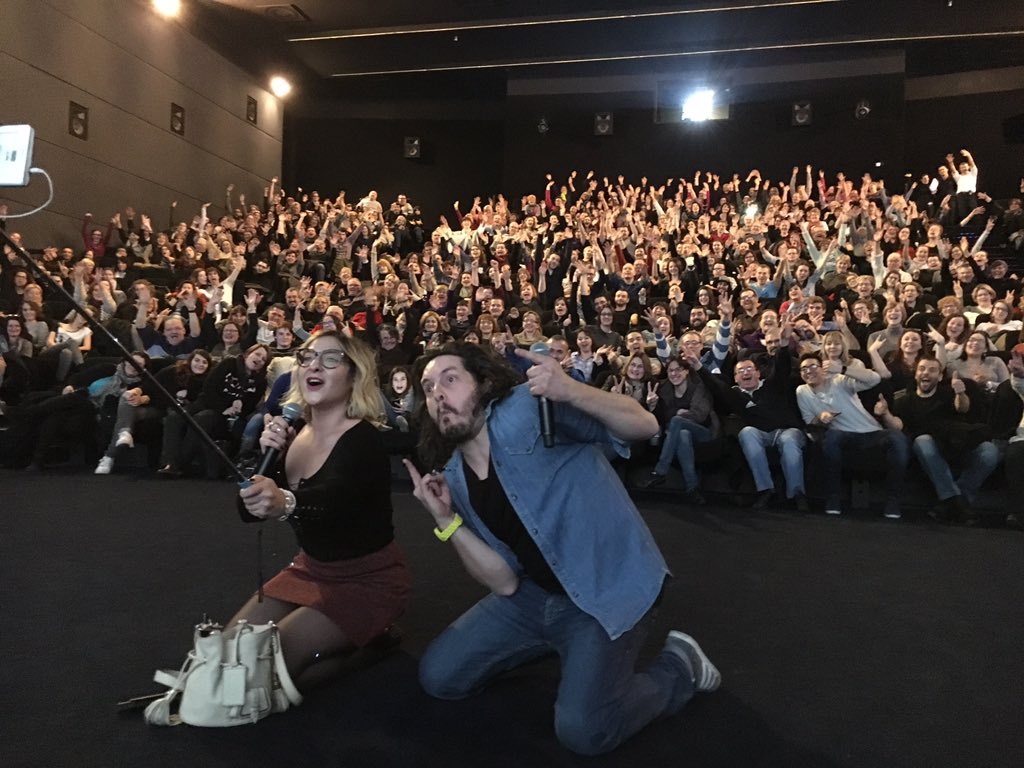 ScherbYoann's tweet photo. Énorme accueil pour #JosephineSarrondit dans la grande salle de l'UGC Ciné Cité Ludres ! #complet @ugcdistribution https://t.co/LxzML1xj6R